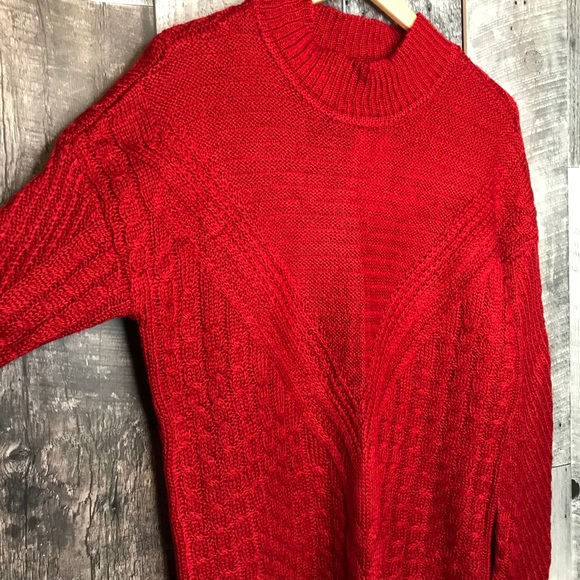 Hippie Rose Long Knit Turtle Neck Sweater - Picture 3 of 9